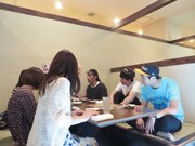 「えがお∞（むげんだい）プロジェクト パンサーと2日間のトリプルデートができるin沖縄」の様子。