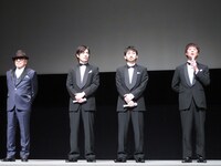映画「ベイブルース　～25歳と364日～」の舞台挨拶。