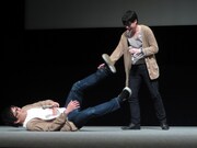 「転ぶと笑いがとれる」とジョニーに言われ、とんでもない転び方で会場を凍り付かせた徳井。