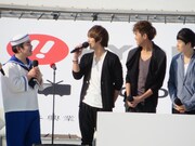 CODE-Vと徳永ゆうき。