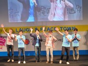 ロバート馬場と山本、オリエンタルラジオ、デニス。