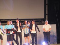 たたずむ安西先生らしき人物。