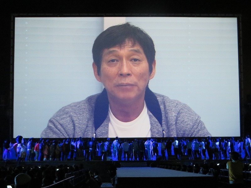 明石家さんまのVTR。