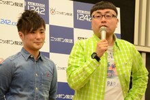 カラテカ入江、イジリー岡田（右）。