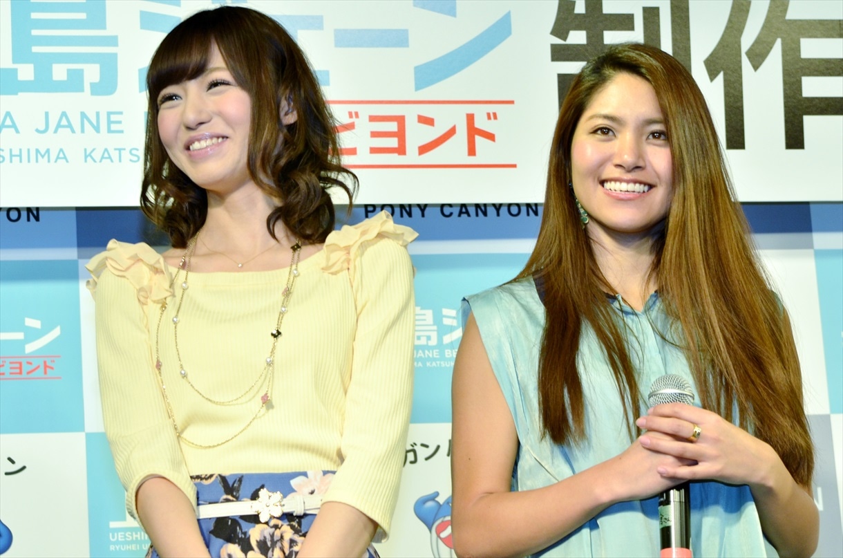 （左から）希志あいの、清宮佑美。