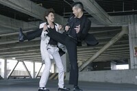 映画「サンブンノイチ」の一場面。