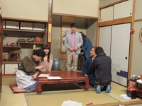 「彼女の実家」の収録前。