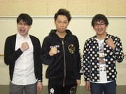 「熱血！Danceアカデミー 卒業スペシャル～リアル教育現場にダンスで感動届けます～」に出演する平成ノブシコブシとUSA（中央）。(c)テレビ東京