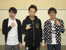 「熱血！Danceアカデミー 卒業スペシャル～リアル教育現場にダンスで感動届けます～」に出演する平成ノブシコブシとUSA（中央）。(c)テレビ東京