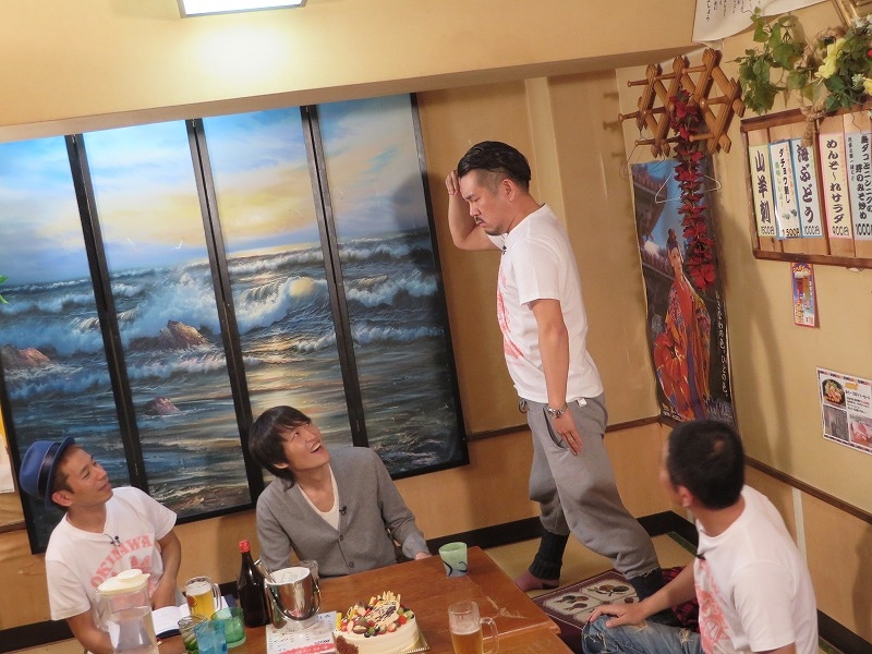 堂々と人のギャグをパクる藤本。