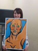 本当に嬉しそうな落札者。