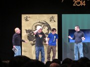 キムズとジョブズの仲裁に入ったケンドーコバヤシ。