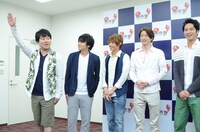 新番組「俺の地図帳 ～地理メンBOYSが行く～」の制作発表の様子。