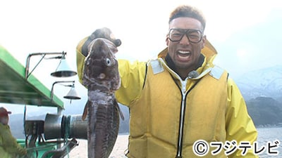 「バイキング」でダイオウイカ捕獲ロケに挑む関口メンディー。