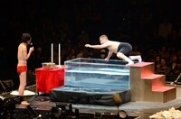 「押すなよ！」と声をかけるも、何もしてこないジュニアにクレームをつける出川。