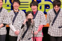 「金の卵7個目オーディション」に合格したいがわゆり蚊。(c)吉本興業