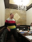 マイケル・ジャクソンになりきるRG。