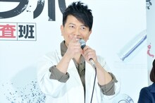 おなじみの挨拶をする雨上がり決死隊・宮迫。