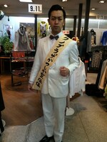 葛飾区の産業振興会館「テクノプラザかつしか宣伝係」となったムーディ葛飾。(c)吉本興業