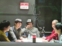 うしろシティとハライチのレギュラー番組「デブッタンテ」初収録の様子。