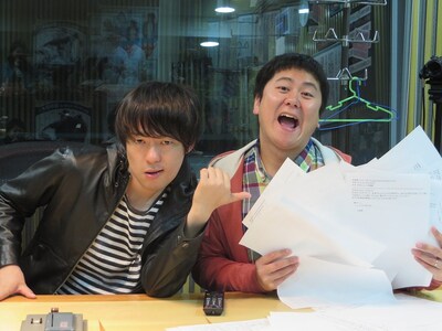 「ウーマンラッシュアワーのオールナイトニッポン0（ZERO）」（ニッポン放送）初日のウーマンラッシュアワー。