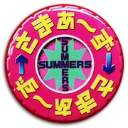 番組グッズの缶バッジ。(c)テレビ朝日