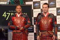 ドラッパ・リロイ太郎とあわよくばファビアン（左から）。