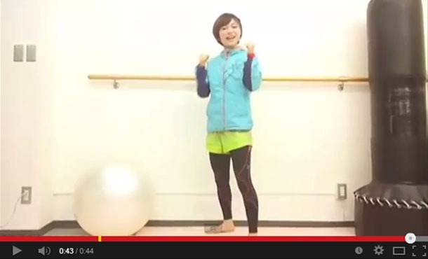 安田由紀奈が手がける動画のキャプチャ画像。
