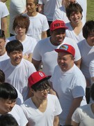 全体集合写真撮影の様子。