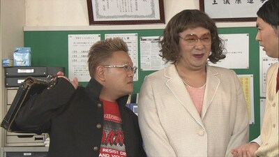 「七人のコント侍」のコント「高校デビュー」。(c)NHK