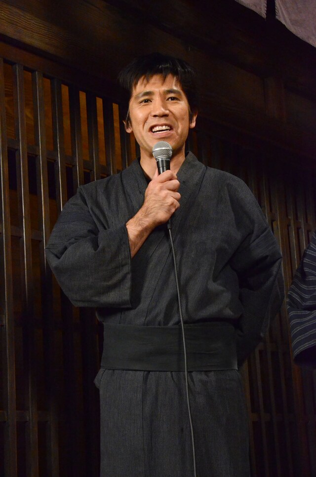 松次郎役のゴリ。