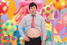 「うつけもん」のアームストロング安村。(c)フジテレビ