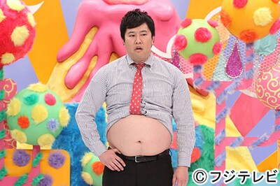 「うつけもん」のアームストロング安村。(c)フジテレビ