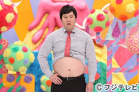 「うつけもん」のアームストロング安村。(c)フジテレビ