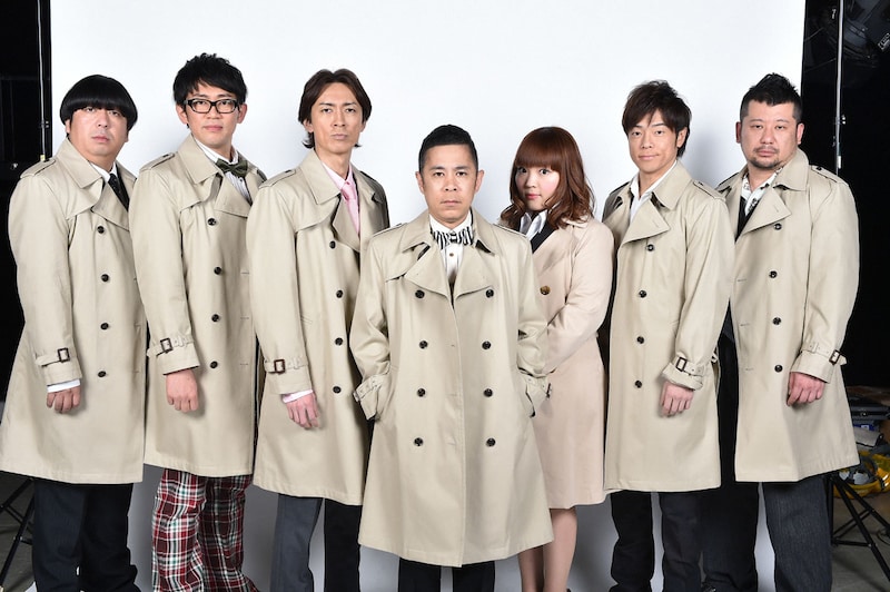 「Gメン99」に出演する（左から）バナナマン日村、ビビる大木、ナインティナイン、柳原可奈子、陣内智則、ケンドーコバヤシ。(c)TBS