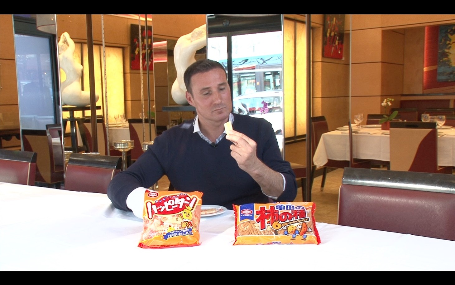 出題VTRの一場面。(c)TBS