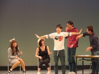 久住に興奮して顔から水が出てしまった田中。