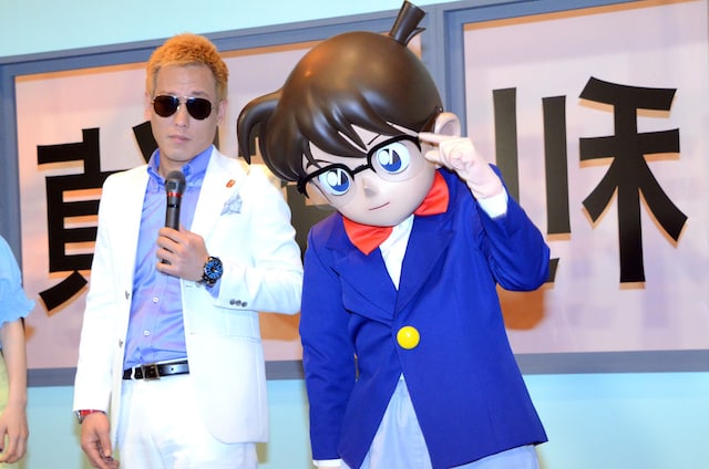 じゅんいちダビッドソンとコナンくん。