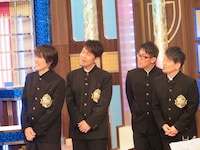 まだ和やかにトークをしている芸人たち。