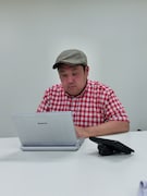 「ONE SKY,ONE ROAD」を体験するドロンズ石本。