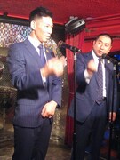 「レイザーラモン漫才ツアー in EXPLOSION ～ゲイの皆さんへ恩返し～」の様子。