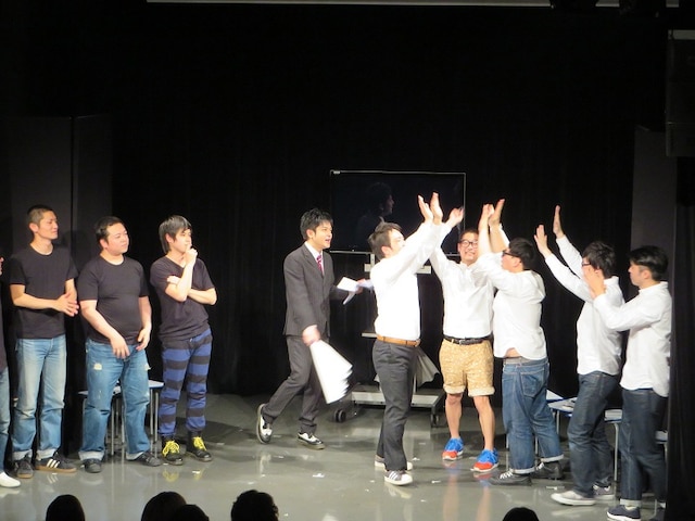 「オーギリーヘップバーン ～大喜利上手になりたいひょうきん大喜利軍vs大喜利大好き正統派軍」正統派軍勝利の瞬間。