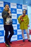 (左から)ダイノジ大地、上杉周大。
