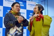 (左から)ダイノジ大地、上杉周大。