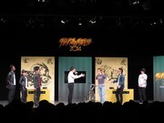 超新塾のイーグル溝神、タイガー福田、アイク・B・ヌワラと、ザ・プラン9のお～い！久馬、ヤナギブソン、なだぎ武のシックスメンタッグマッチ。