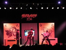 超新塾のポーズを真似するお～い！久馬、ヤナギブソン。