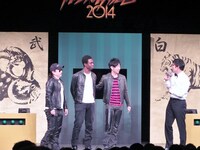 アイクの通訳はタイガーが担当。自己紹介のように聞こえたが、内容は豆知識だった。