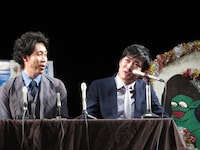 パチンコで儲けようとしていたことをとぼけるひとり。