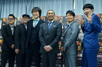 「『人志松本のすべらない話』プレミアムライブsupported by uP!!!」出演芸人たち。