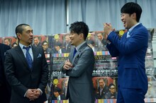 （左から）松本人志、雨上がり決死隊・宮迫、小籔千豊。